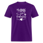MY DOG Unisex Classic T-Shirt - purple