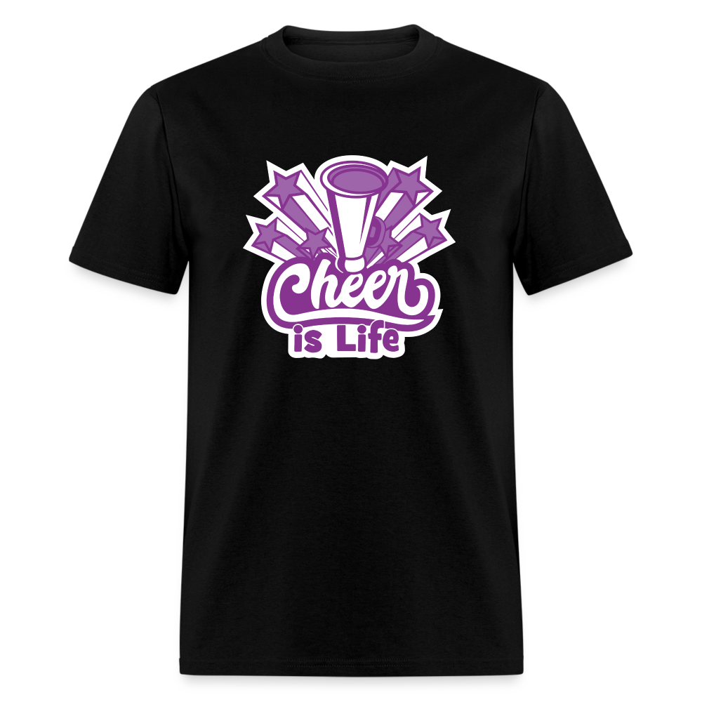 CHEER IS LIFE Unisex Classic T-Shirt - black