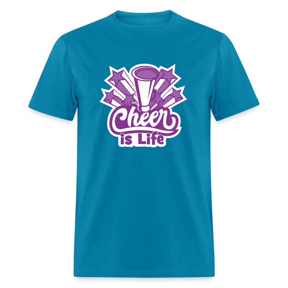 CHEER IS LIFE Unisex Classic T-Shirt - turquoise