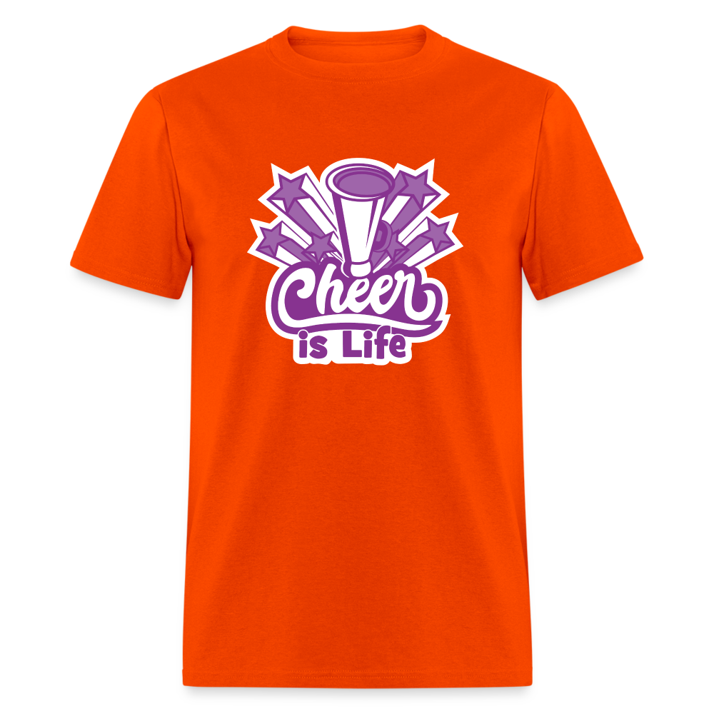 CHEER IS LIFE Unisex Classic T-Shirt - orange