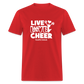 LIVE LOVE CHEER Unisex Classic T-Shirt - red