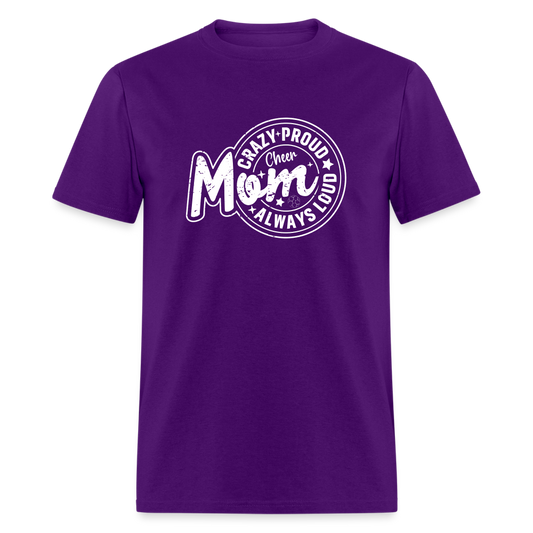 CHEER MOM Unisex Classic T-Shirt - purple