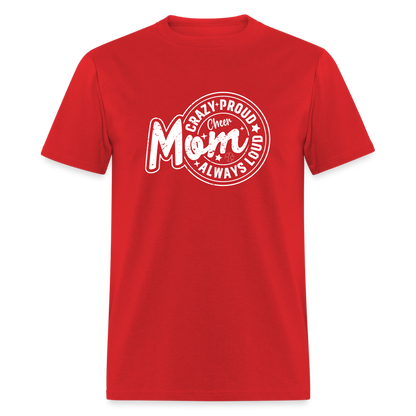 CHEER MOM Unisex Classic T-Shirt - red