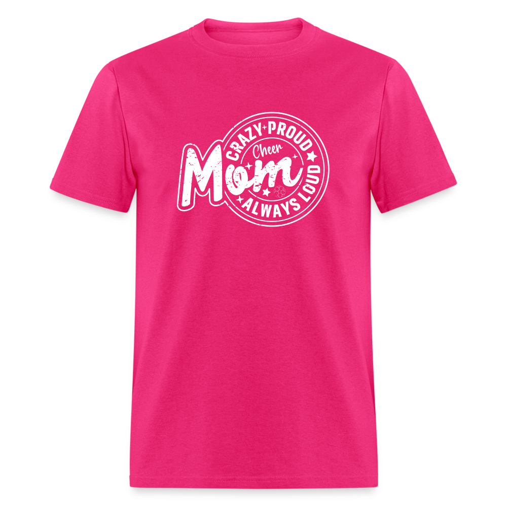CHEER MOM Unisex Classic T-Shirt - fuchsia