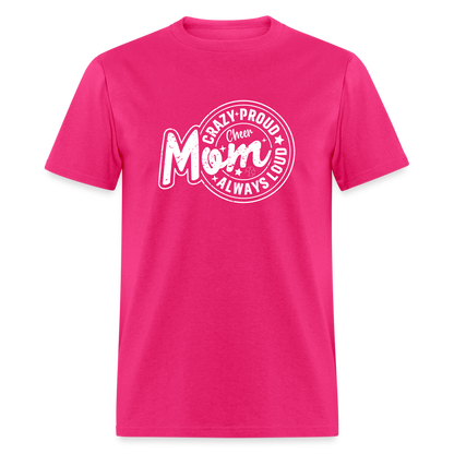 CHEER MOM Unisex Classic T-Shirt - fuchsia