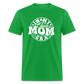 CHEER MOM ERA Unisex Classic T-Shirt - bright green
