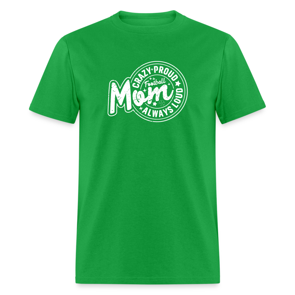 FOOTBALL MOM Unisex Classic T-Shirt - bright green