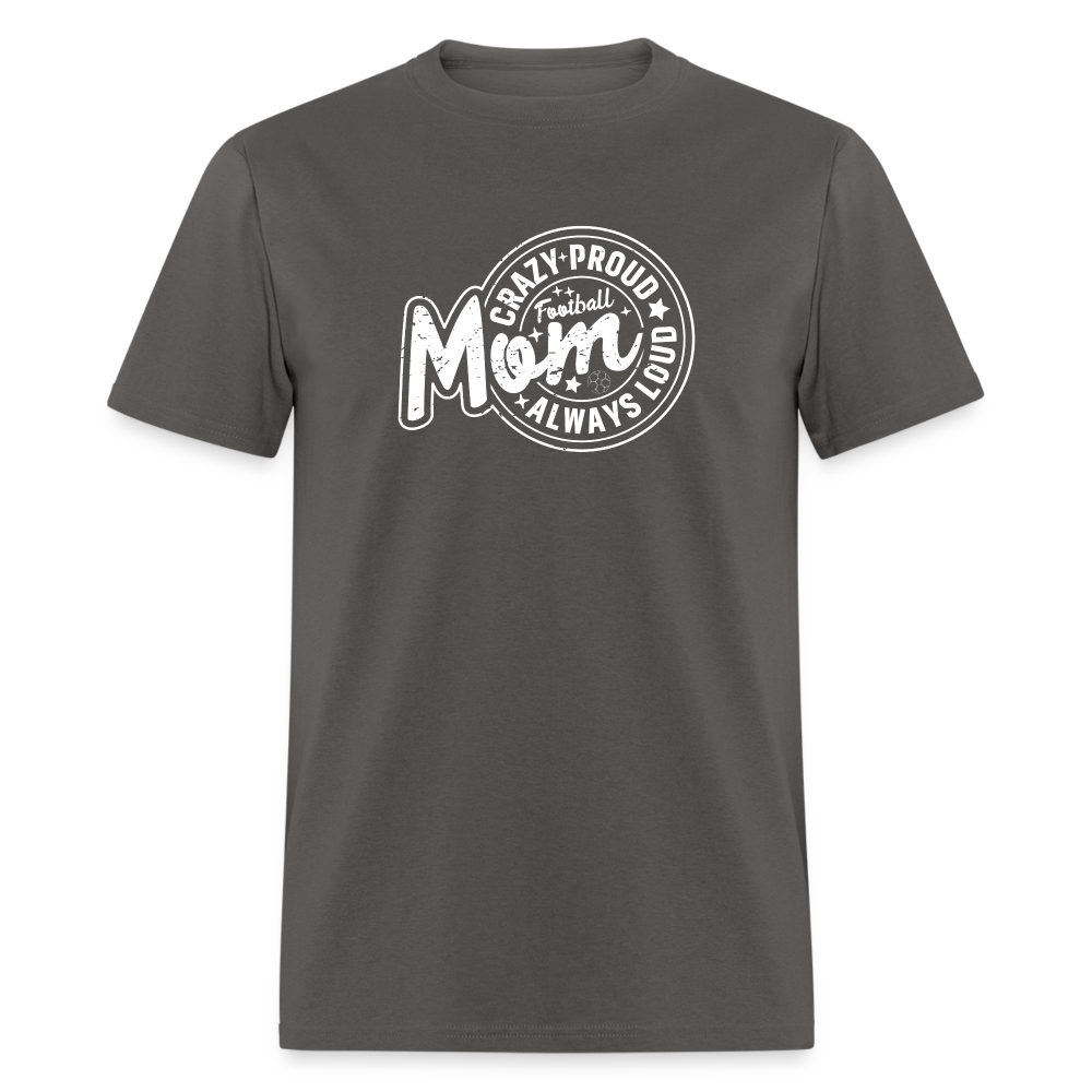 FOOTBALL MOM Unisex Classic T-Shirt - charcoal