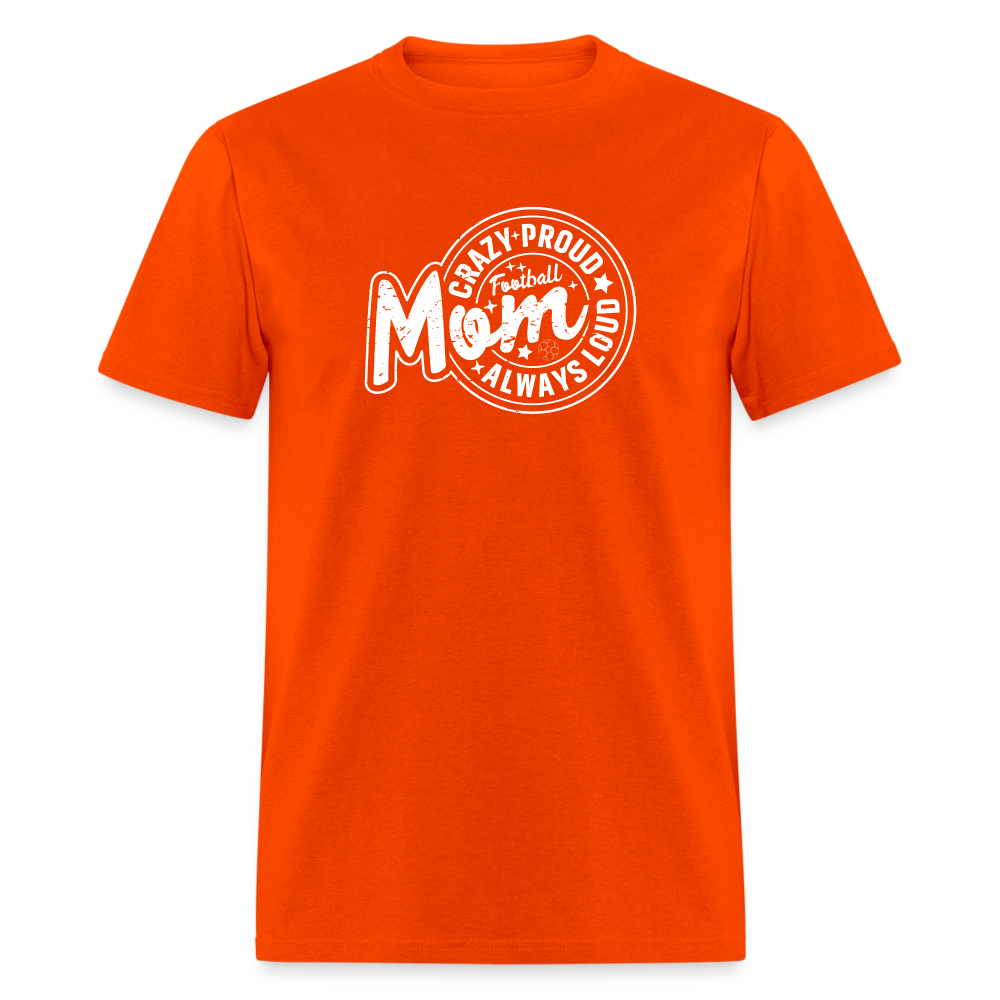 FOOTBALL MOM Unisex Classic T-Shirt - orange