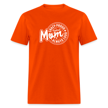 FOOTBALL MOM Unisex Classic T-Shirt - orange