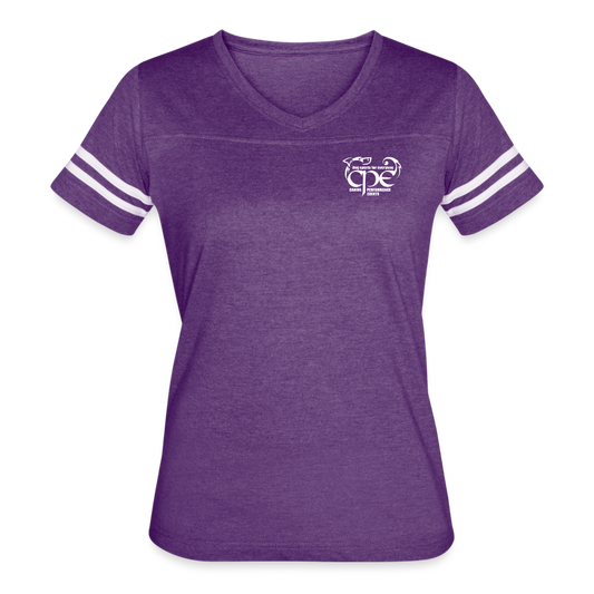 CPE Women’s Vintage Sport T-Shirt - vintage purple/white