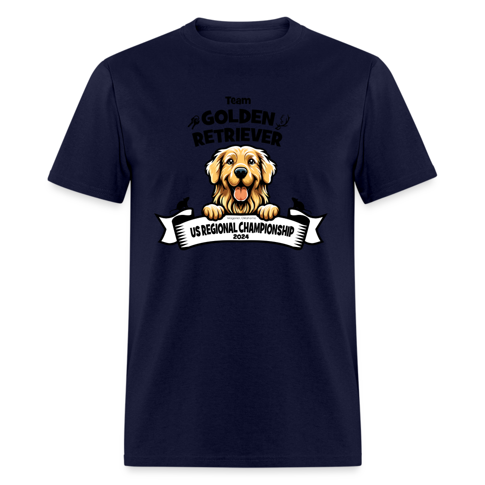 NASDA TEM GOLDEN 3 Unisex Classic T-Shirt - navy