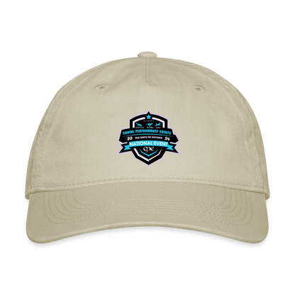 CPE NATIONALS Organic Baseball Cap - khaki