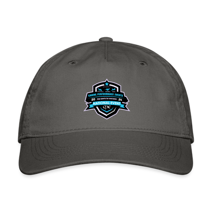 CPE NATIONALS Organic Baseball Cap - charcoal