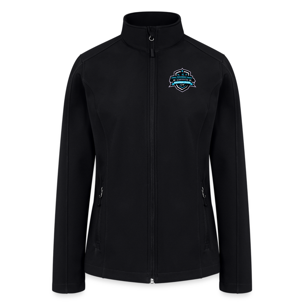 CPE NATIONALS Women’s Soft Shell Jacket - black