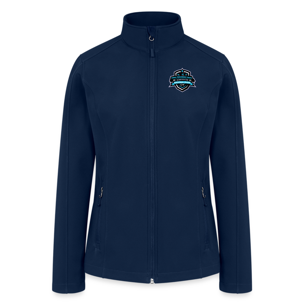 CPE NATIONALS Women’s Soft Shell Jacket - navy