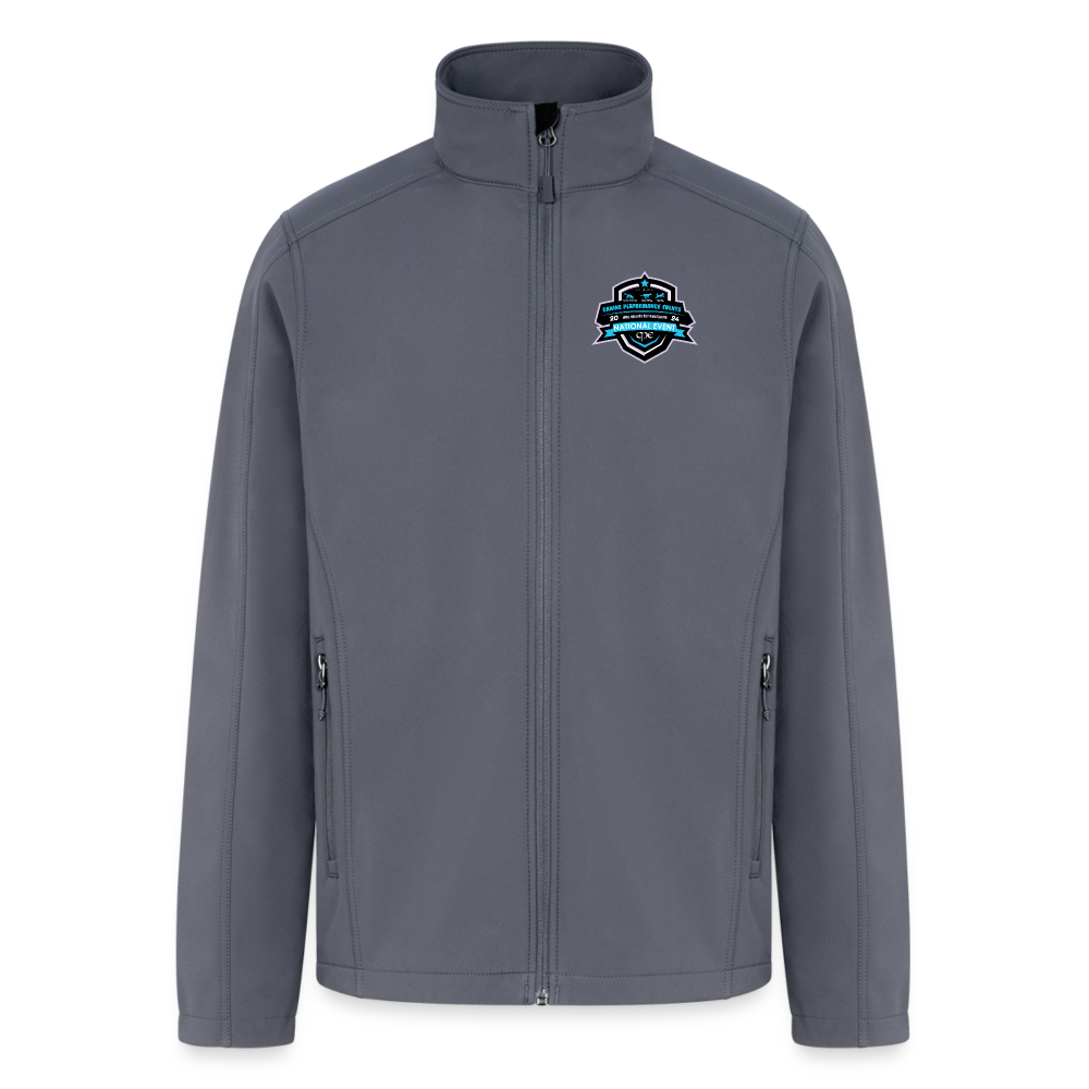 CPE NATIONALS Men’s Soft Shell Jacket - gray