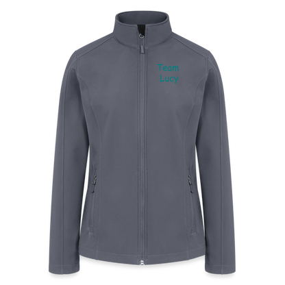 **Team LUCY - CPE NATIONALS Women’s Soft Shell Jacket - gray