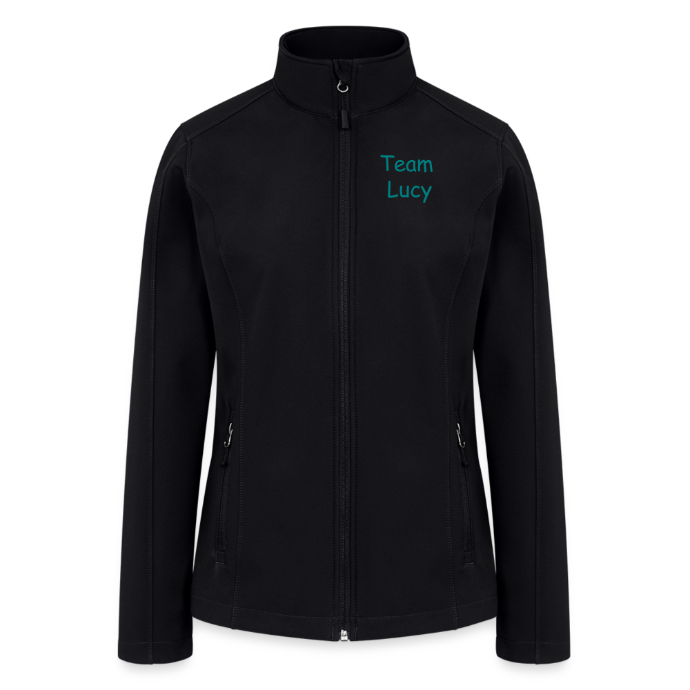 **Team LUCY - CPE NATIONALS Women’s Soft Shell Jacket - black