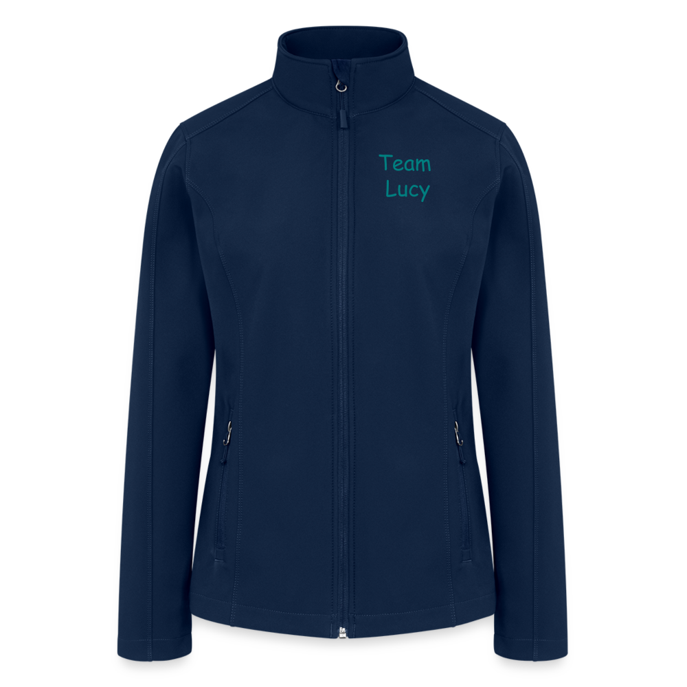 **Team LUCY - CPE NATIONALS Women’s Soft Shell Jacket - navy