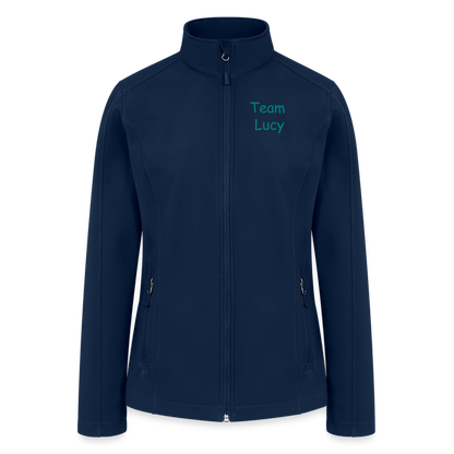 **Team LUCY - CPE NATIONALS Women’s Soft Shell Jacket - navy