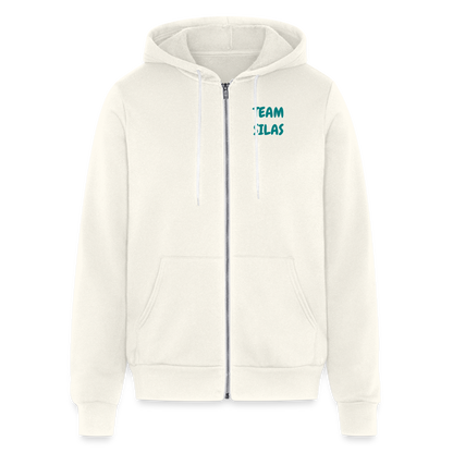 TEAM SILAS CPE Bella + Canvas Unisex Full Zip Hoodie - vintage white