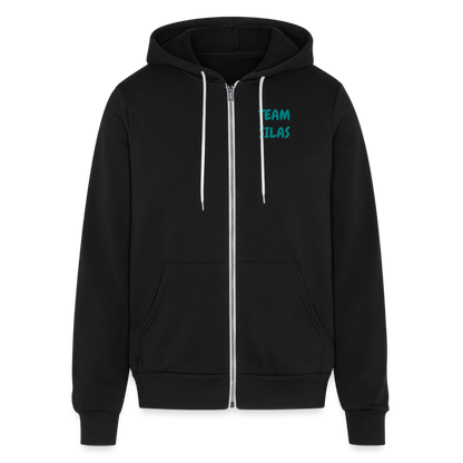 TEAM SILAS CPE Bella + Canvas Unisex Full Zip Hoodie - black