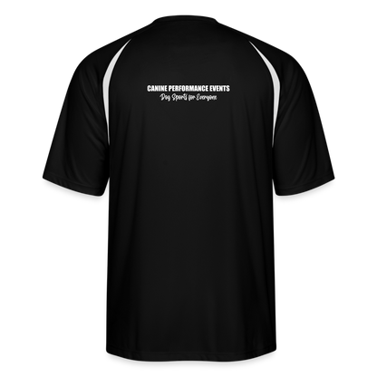 CPE NATIONALS  Men’s Cooling Performance Color Blocked Jersey - black/white