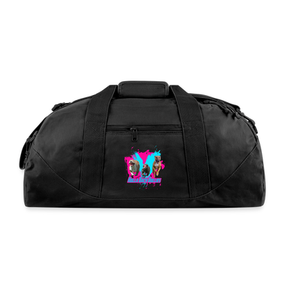 HOLLA BACK BULLIES Recycled Duffel Bag - black