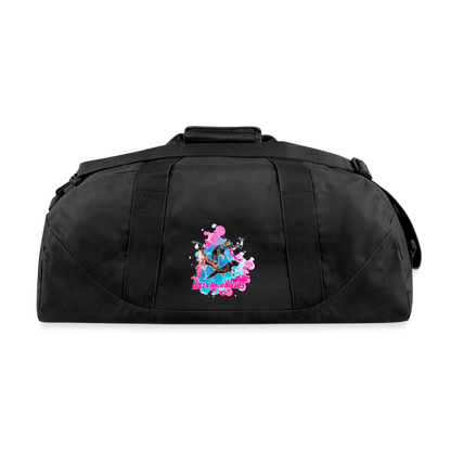 HOLLA BACK BULLIES Recycled Duffel Bag - black