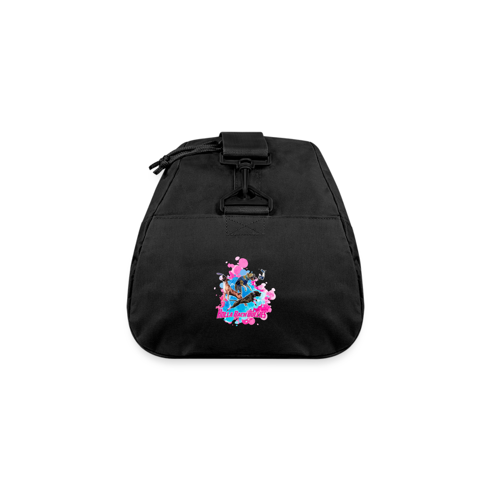 HOLLA BACK BULLIES Recycled Duffel Bag - black