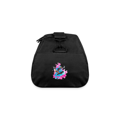 HOLLA BACK BULLIES Recycled Duffel Bag - black