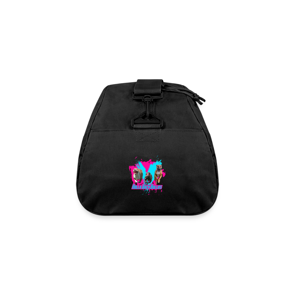 HOLLA BACK BULLIES Recycled Duffel Bag - black