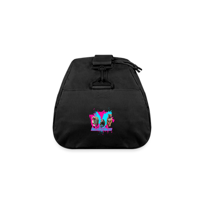 HOLLA BACK BULLIES Recycled Duffel Bag - black