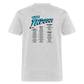 CPE INDIANA Unisex Classic T-Shirt - GREY w Black text - heather gray