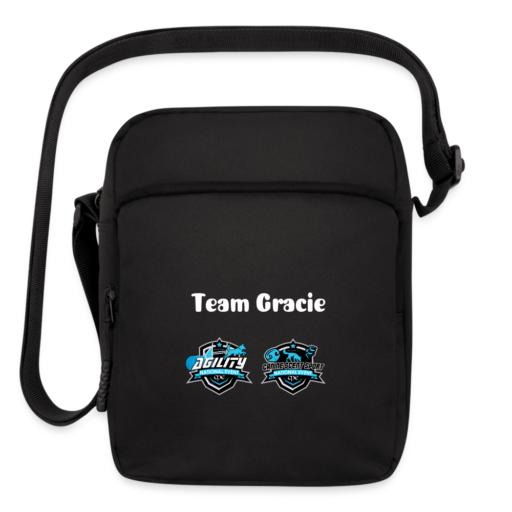 Team Gracie CPE Upright Crossbody Bag - black