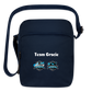 Team Gracie CPE Upright Crossbody Bag - navy