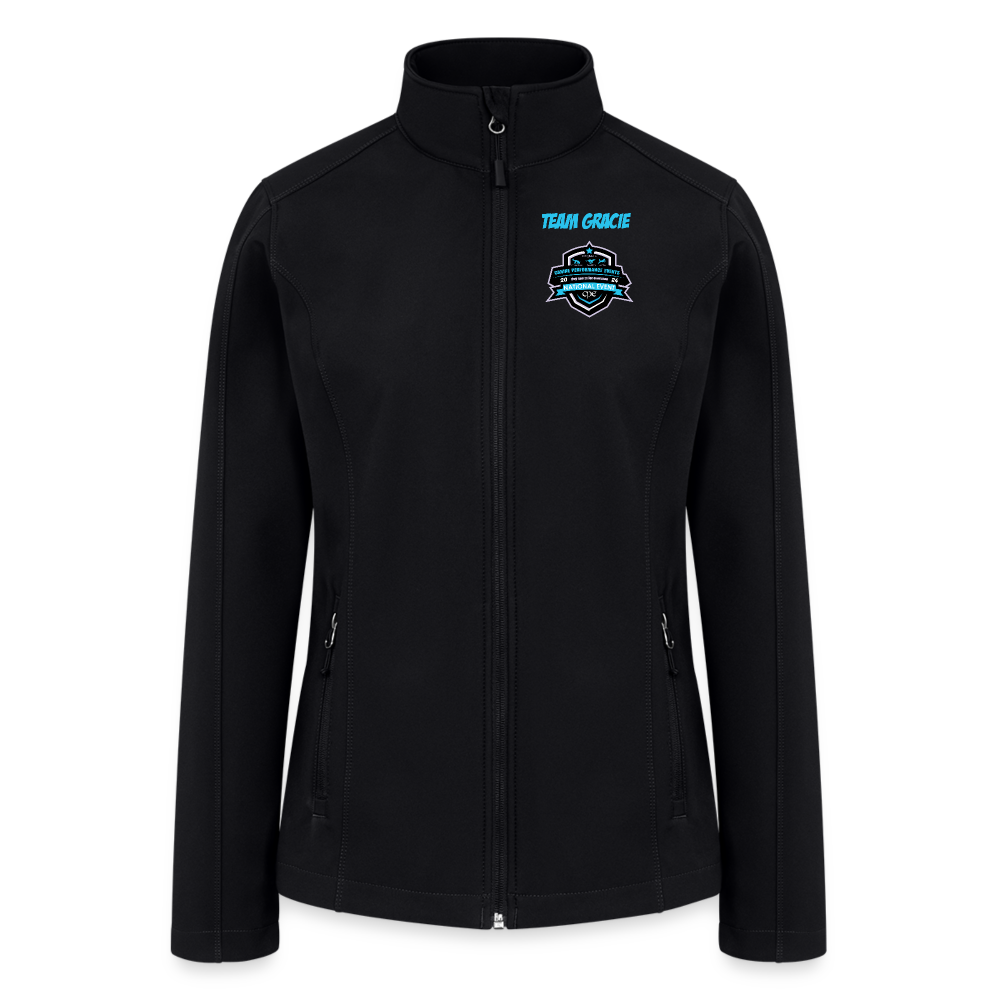 TEAM GRACIE - CPE Women’s Soft Shell Jacket - black