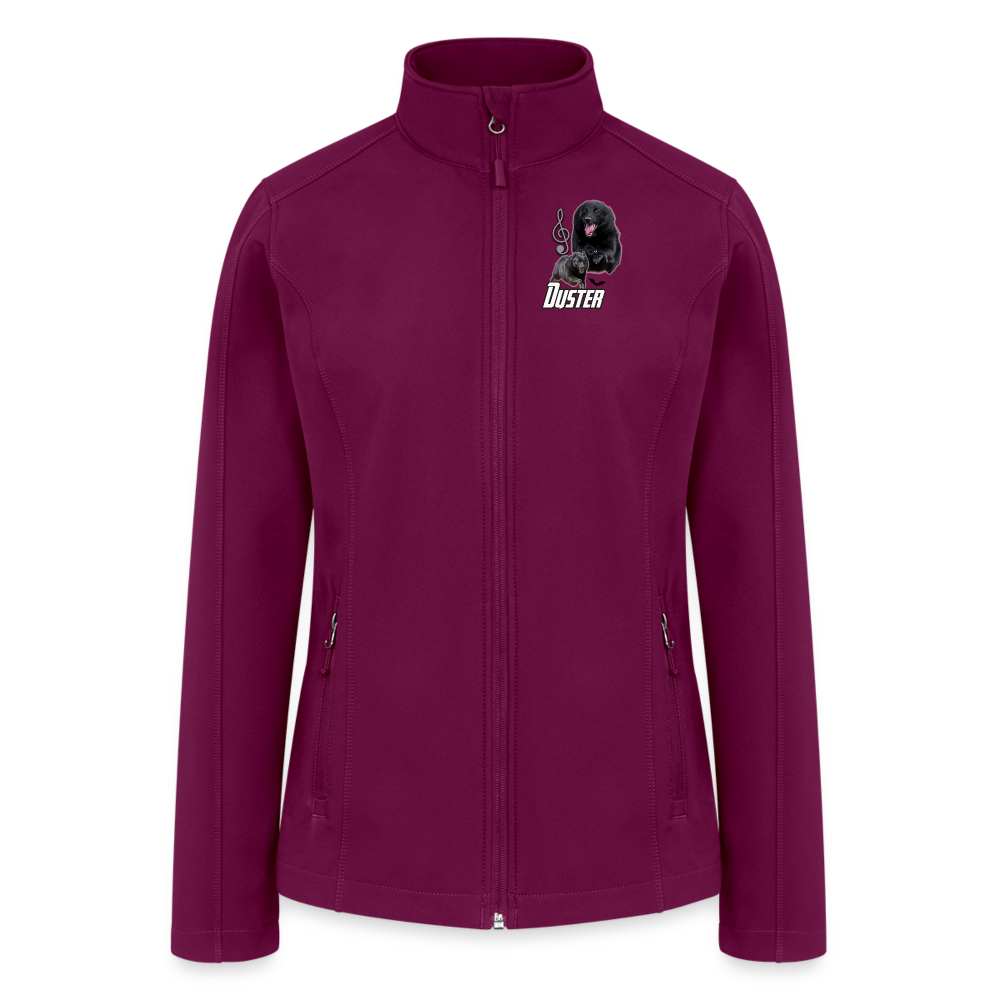 DUSTER Women’s Soft Shell Jacket - raspberry