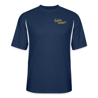 ASHLEY WHIPPET  Men’s Cooling Performance Color Blocked Jersey - navy/white