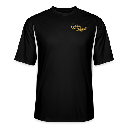 ASHLEY WHIPPET  Men’s Cooling Performance Color Blocked Jersey - black/white