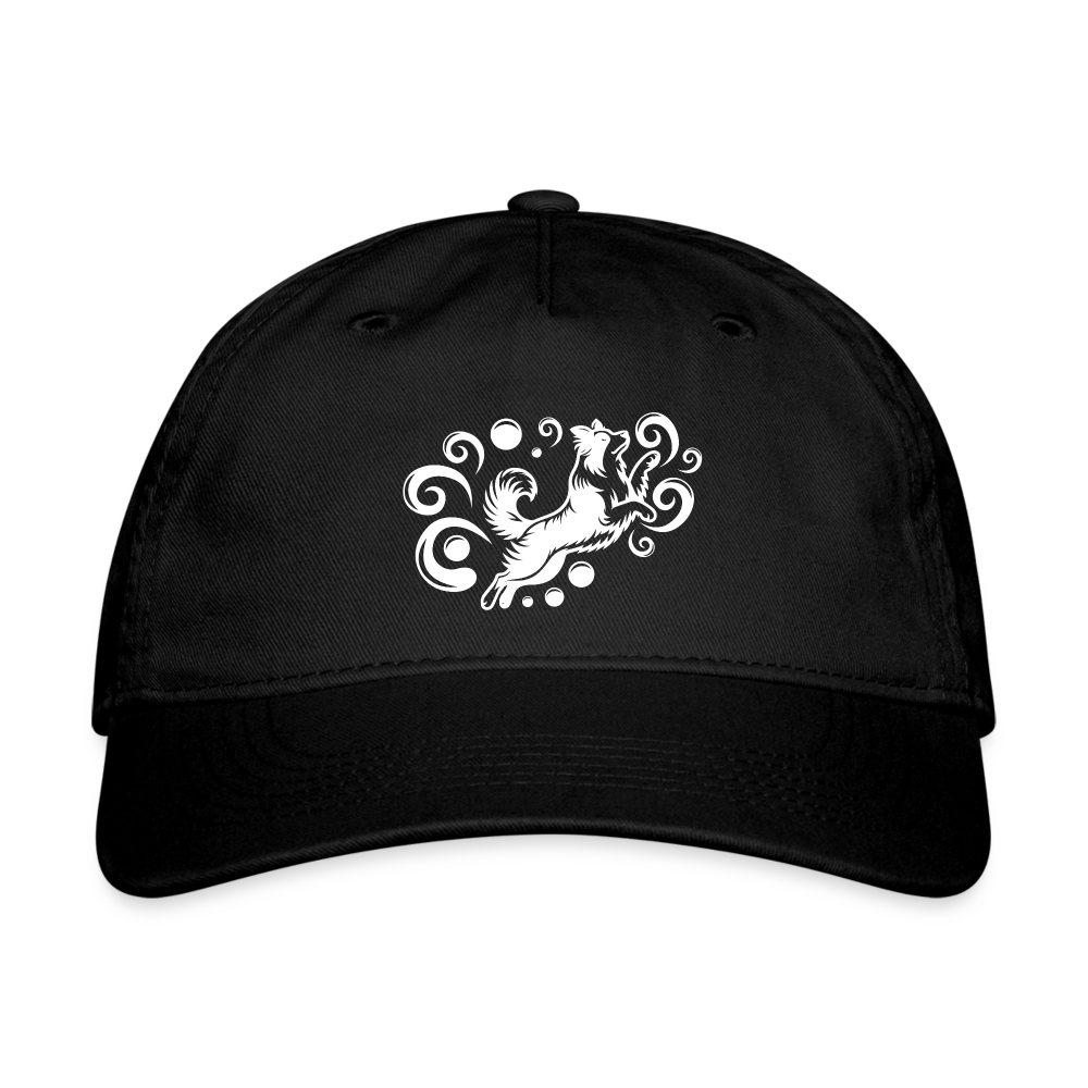 Organic Baseball Cap - black