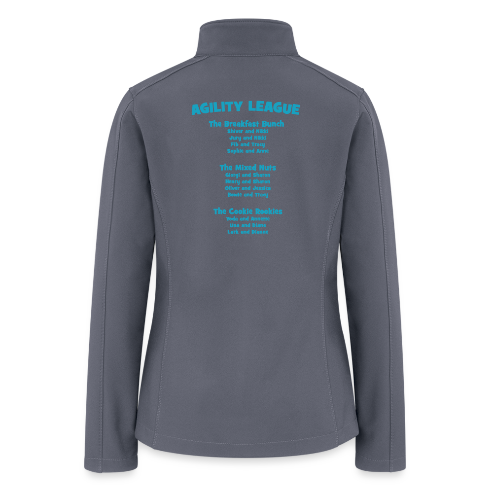 THEIR PLACE - TEAMS Women’s Soft Shell Jacket - gray