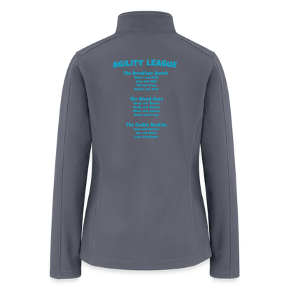 THEIR PLACE - TEAMS Women’s Soft Shell Jacket - gray