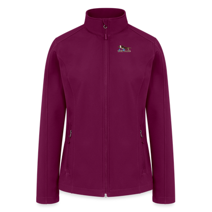 THEIR PLACE - TEAMS Women’s Soft Shell Jacket - raspberry
