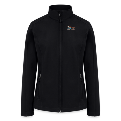 THEIR PLACE - TEAMS Women’s Soft Shell Jacket - black