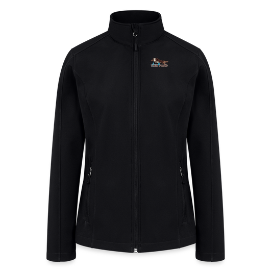 THEIR PLACE - TEAMS Women’s Soft Shell Jacket - black