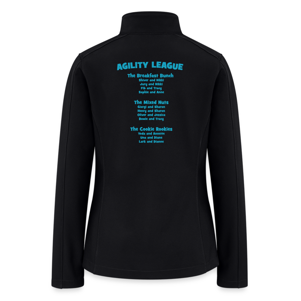 THEIR PLACE - TEAMS Women’s Soft Shell Jacket - black