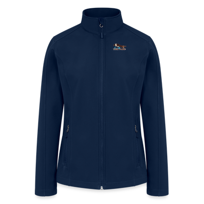THEIR PLACE - TEAMS Women’s Soft Shell Jacket - navy