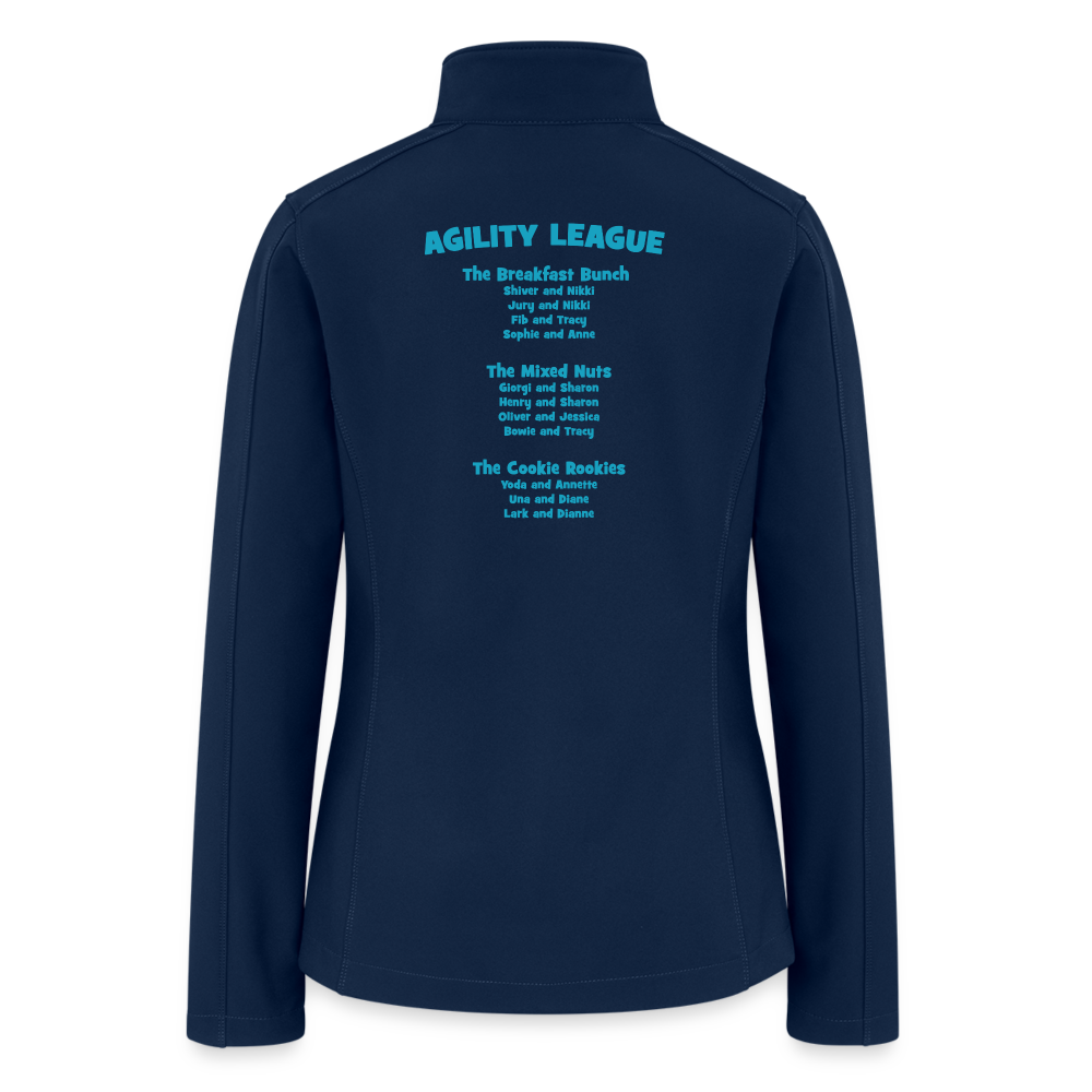 THEIR PLACE - TEAMS Women’s Soft Shell Jacket - navy